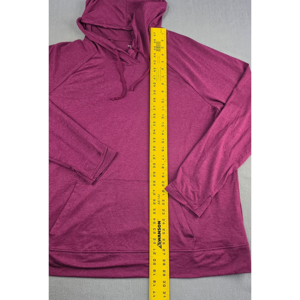 Old Navy Active Go Dry Hoodie Womens XXL Pullover Thumbhole - Picture 4 of 7